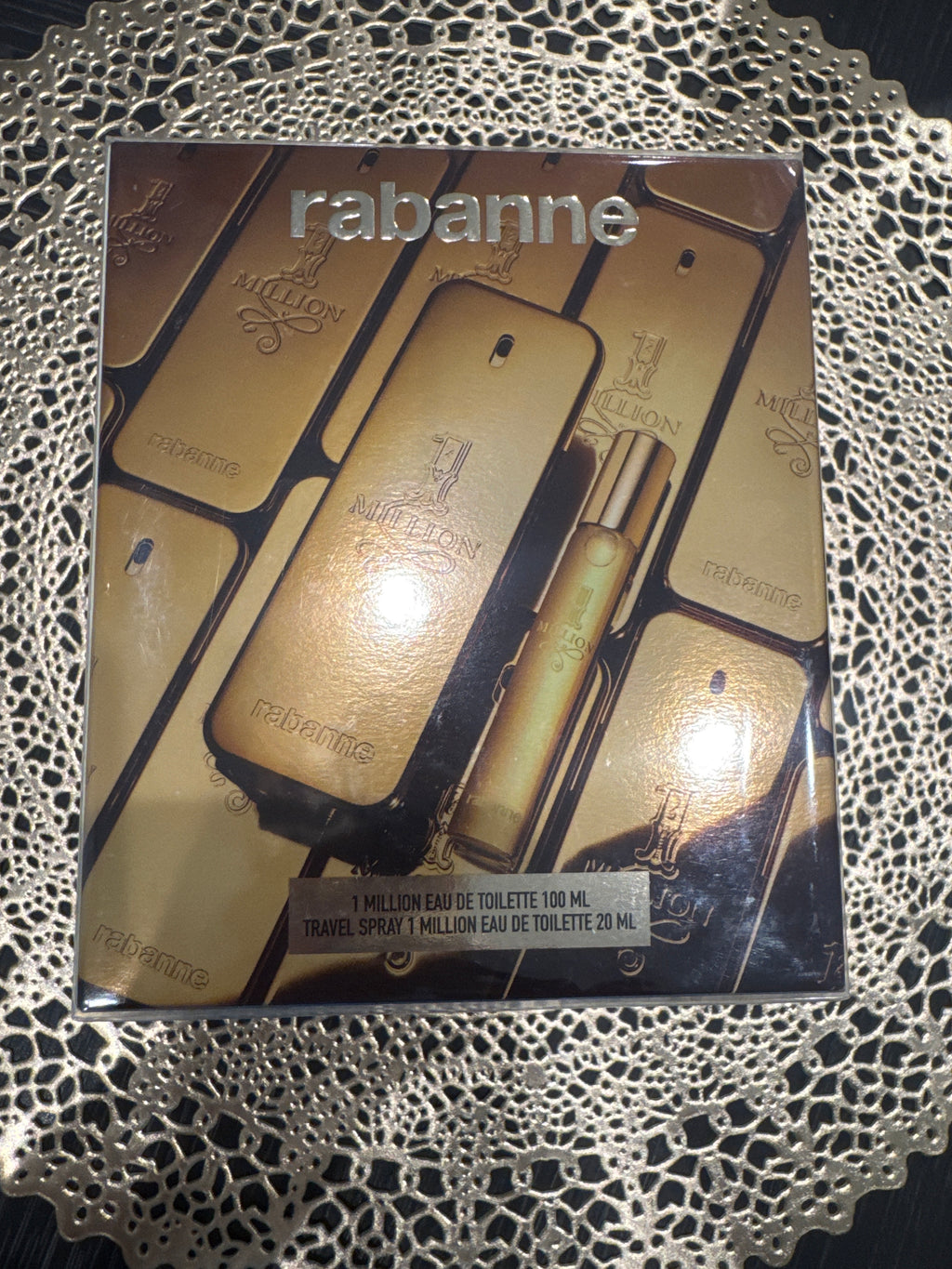 1 Million Rabanne Set
100ml + Travel Spray